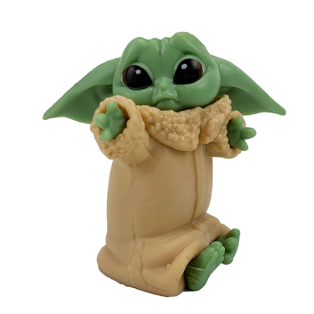 Set 6 Mô Hình Baby Yoda Grogu 5-7cm