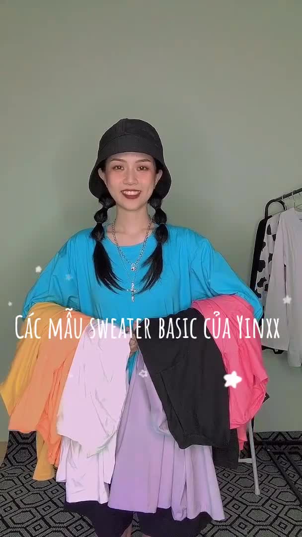 Áo thun tay dài form rộng Yinxx, áo sweater Unisex SW00 | BigBuy360 - bigbuy360.vn