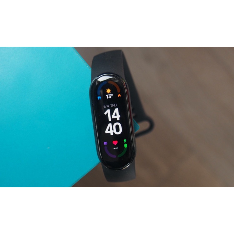 Vòng Đeo Tay Theo Dõi Sức Khỏe Xiaomi Mi Band 6 Bản Quốc Tế - DGW Phân Phối - Bảo Hành 1 Năm