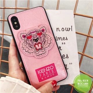 [ X 8plus 7plus 6splus 6plus 6s 6 ] Ốp ví Kenzo kiêm chân chống đỡ iphone