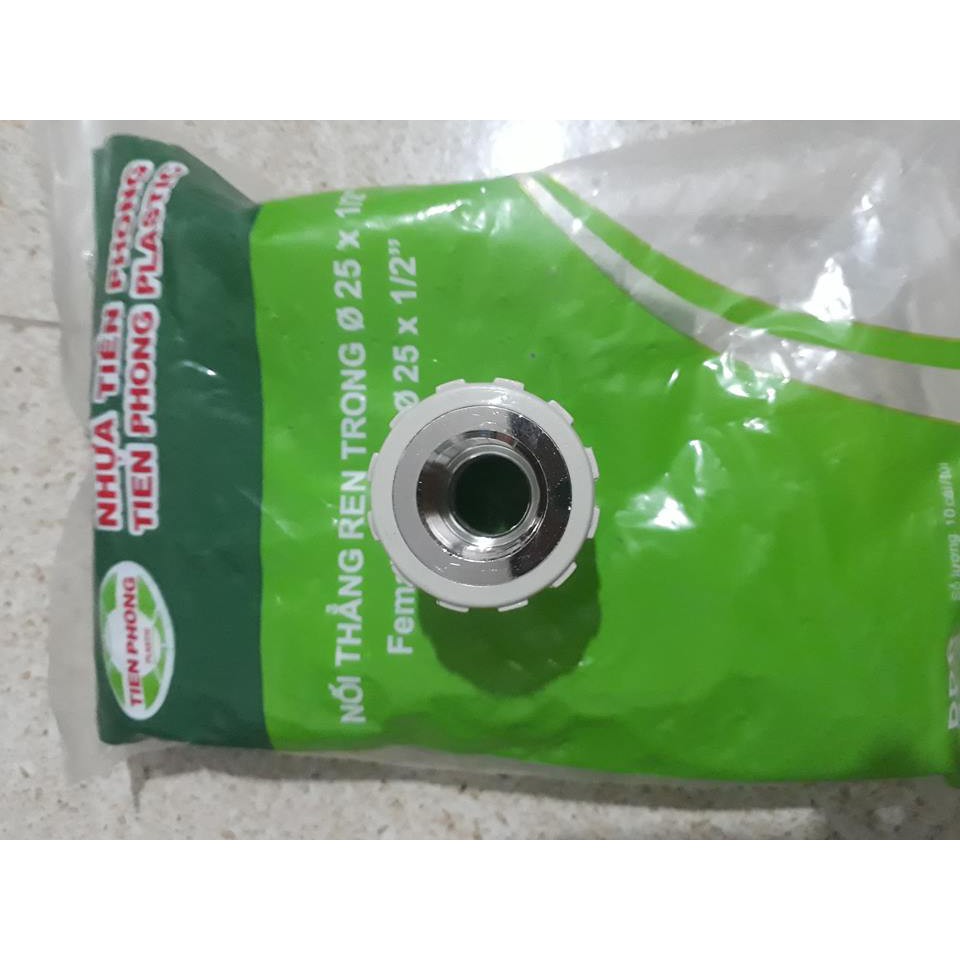 Nối thẳng ren trong PPR 25x1/2"