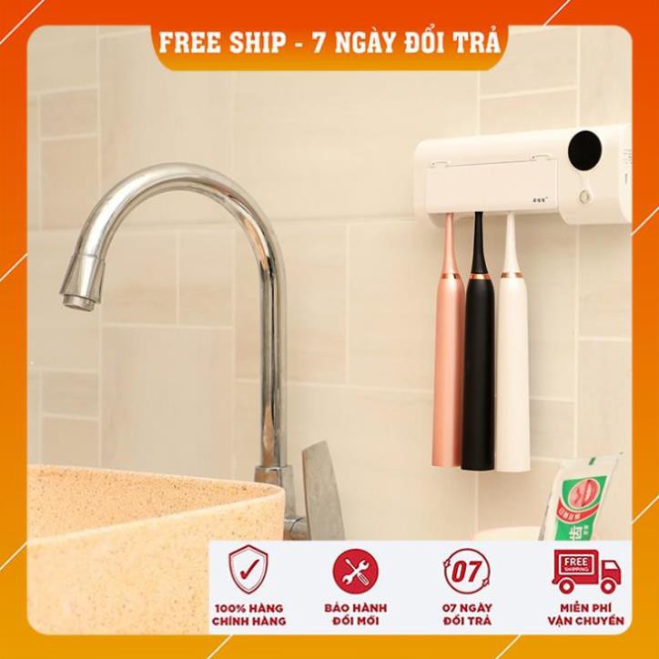 [FREESHIP - HÀNG CAO CẤP] Máy tiệt trùng/ Máy khử trùng bàn chải đánh răng tia UV Diệt khuẩn đến 99.9% chỉ với 5 phút