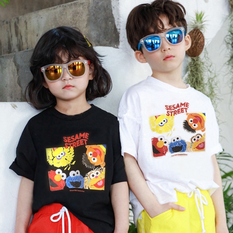 Áo phông cộc tay trẻ em, áo thun cotton bé trai size đại 10-38kg