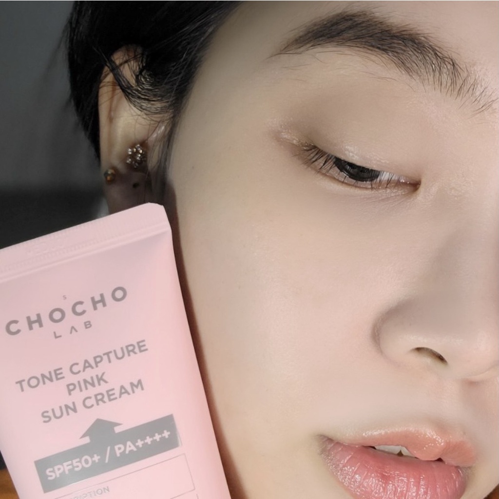 [suncream] Kem chống nắng Hàn Quốc Chocho's Lab Tone Capture Pink Sun Cream SPF50+/PA++++