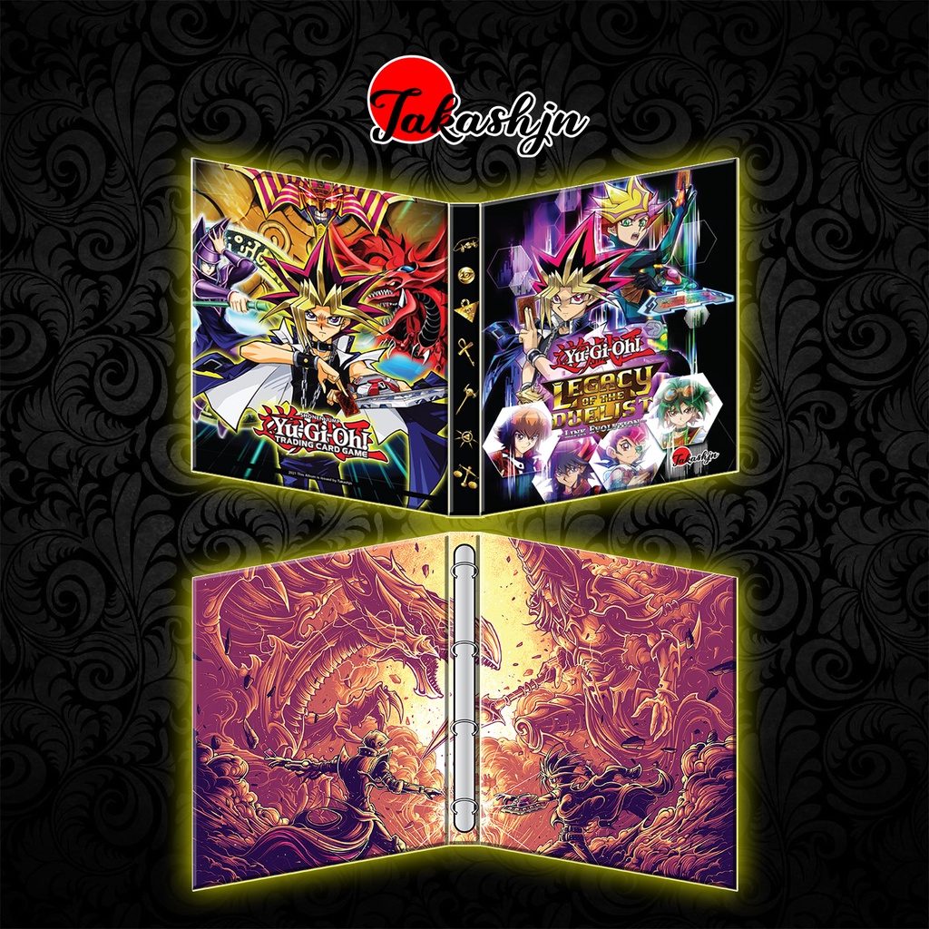 Độc Quyền Phản Quang 7 Màu] Bìa Album sưu tập thẻ bài Yu-gi-oh 9 ngăn