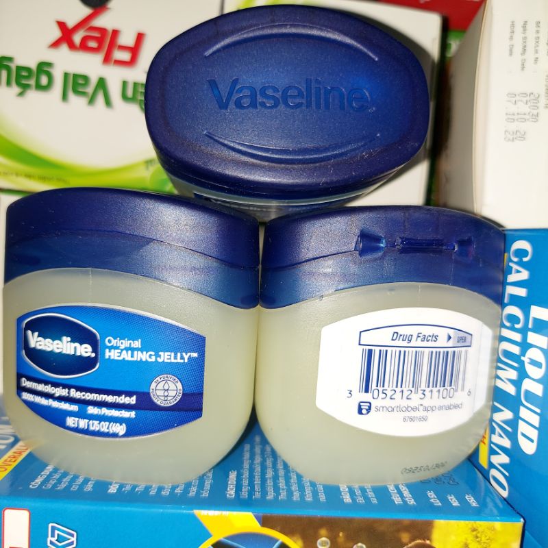 Sáp chống nẻ Vaselin 49g usa - Chống nẻ dành cho da khô, dưỡng ẩm an toàn