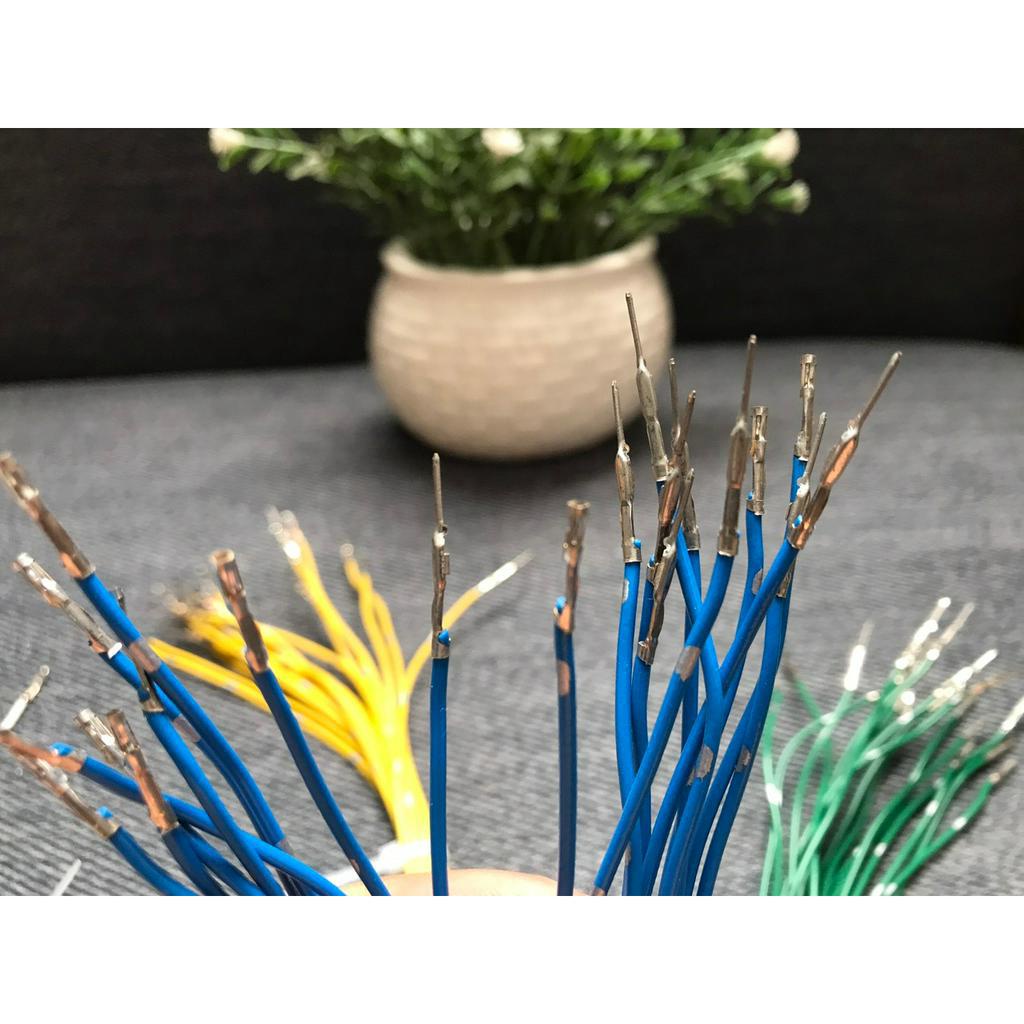 Đầu cos của giắc ECU , smarkey.... bấm sẵn dây dài 20 cm bằng kềm bấm cos chuẩn