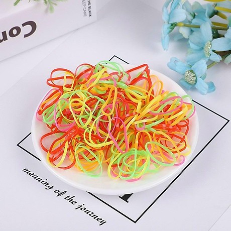 Thun Dẻo Cột Tóc - Dây Thun Cột Tóc Cho Mẹ và Bé Bịch 50gr