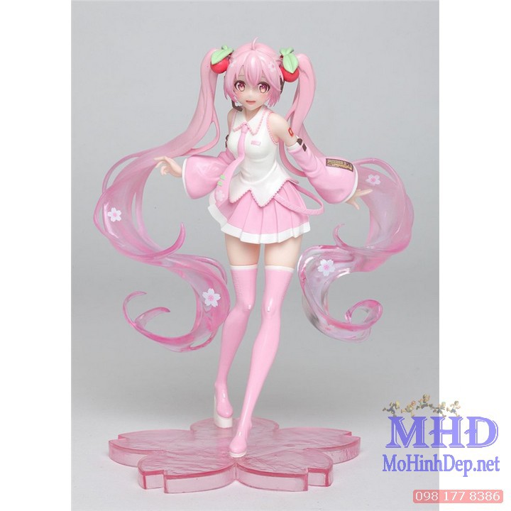 [Mã TOYDEC hoàn 20K xu đơn 50K] [MHĐ] Mô hình Figure Hatsune Miku Sakura Hatsune Ver