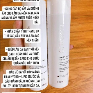 Nước Tẩy Trang Làm Sạch Teoxane RHA Micellar Solution 400ml