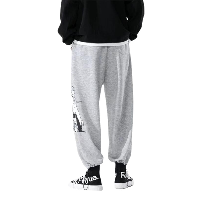 Quần ống rộng phong cách hiphop đường phố Hàn Quốc thời trang size M-5XL