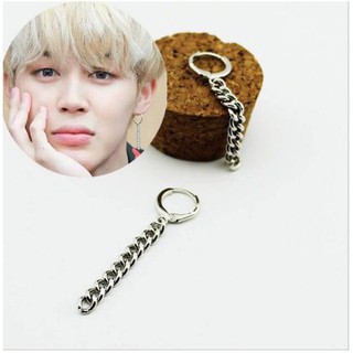 Khuyên tai BTS Jimin KPOP dây xích