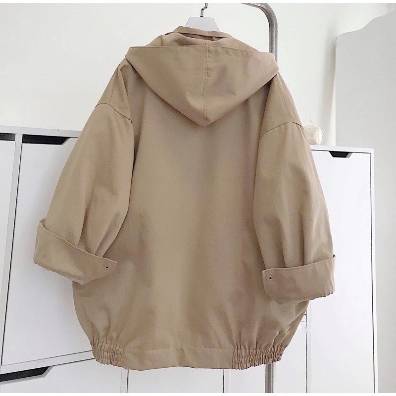 ÁO KHOÁC KAKI HỘP ĐEN - BOX JACKET Ulzzang UNISEX 1hitshop