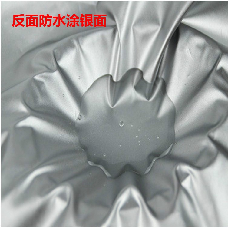 Tấm Vải oxford pvc 210d Màu Bạc Chống Thấm Nước Chống Nắng Kích Thước 50x150cm
