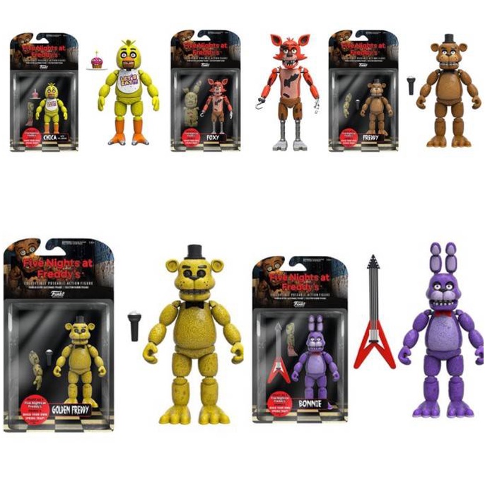 Mô Hình Nhân Vật Trong Five Nights At Freddy's
