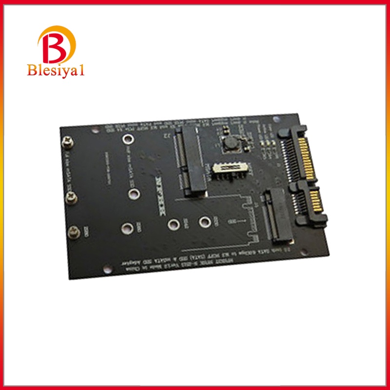 [BLESIYA1] 2 In 1 M.2 NGFF/Msata SSD to SATA III 3.0 Adapter Converter Card Enclosure