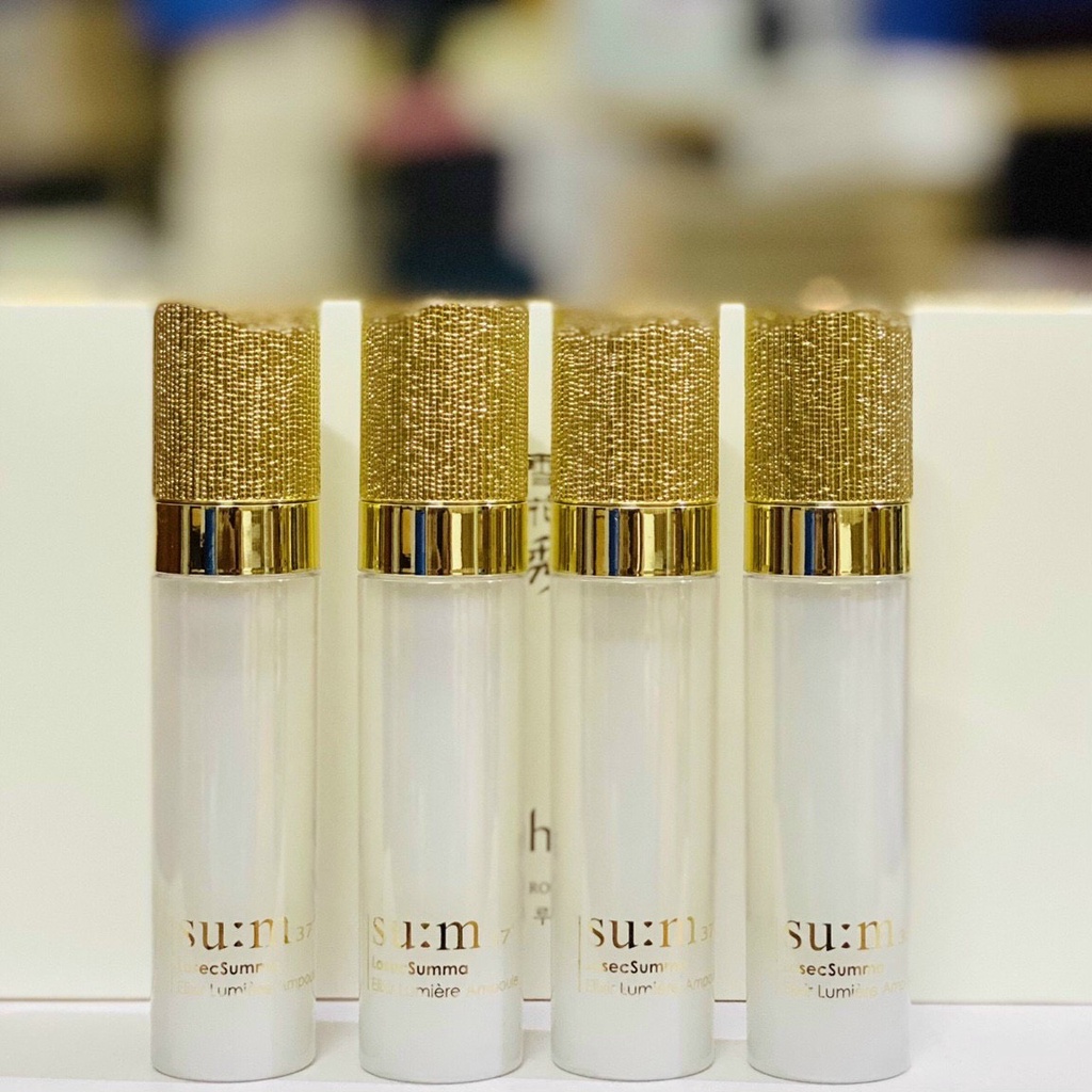 Chai tinh chất dưỡng Su:m37 losec Summa Elixir Lumiere Ampoule 10ml_𝗘𝗯𝗶𝘀𝘂 𝗰𝗼𝘀𝗺𝗲𝘁𝗶𝗰𝘀