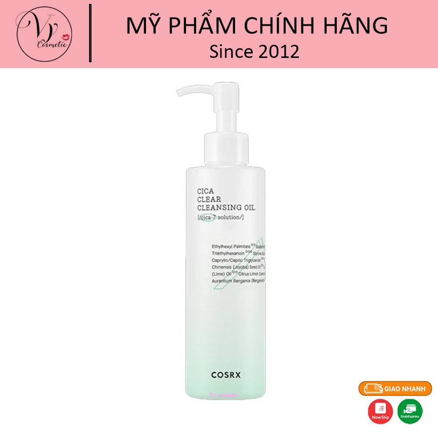 [NEW] Dầu tẩy trang COSRX CICA CLEAR CLEANSING OIL 50ml