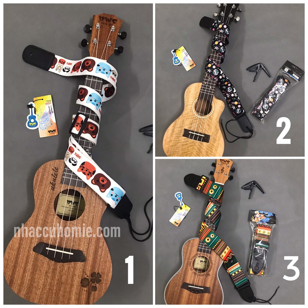 [SIÊU SALE] DÂY ĐEO ĐÀN UKULELE 2 ĐẦU GẮN CHỐT - FREE CHỐT ĐEO ĐÀN - HÀNG CAO CẤP - CHẤT LƯỢNG TỐT