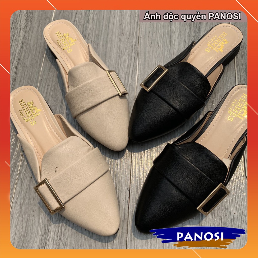 Giày nữ công sở dáng sục móc vuông sang chảnh | BigBuy360 - bigbuy360.vn