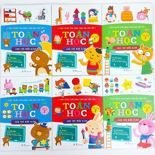Sách - Combo phát triển tiềm năng toán học cho trẻ (6 cuốn)