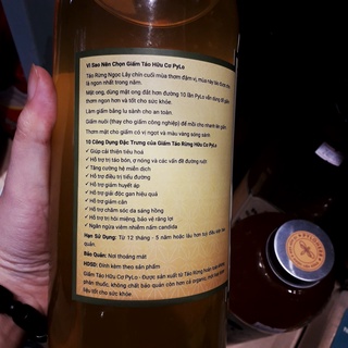 Giấm táo hữu cơ