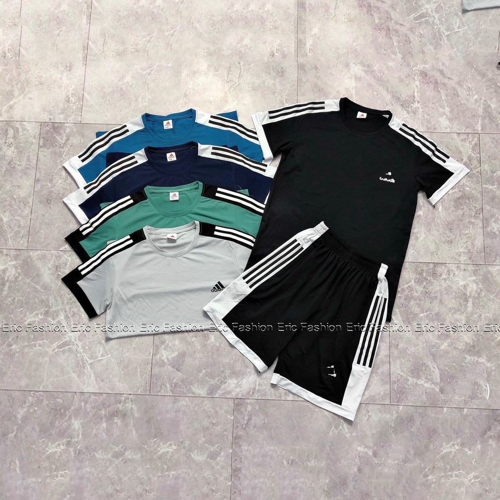 Bộ thể thao nam CAO CẤP Eric Fashion B169 bộ đồ nam chất thun mát lạnh co dãn tốt