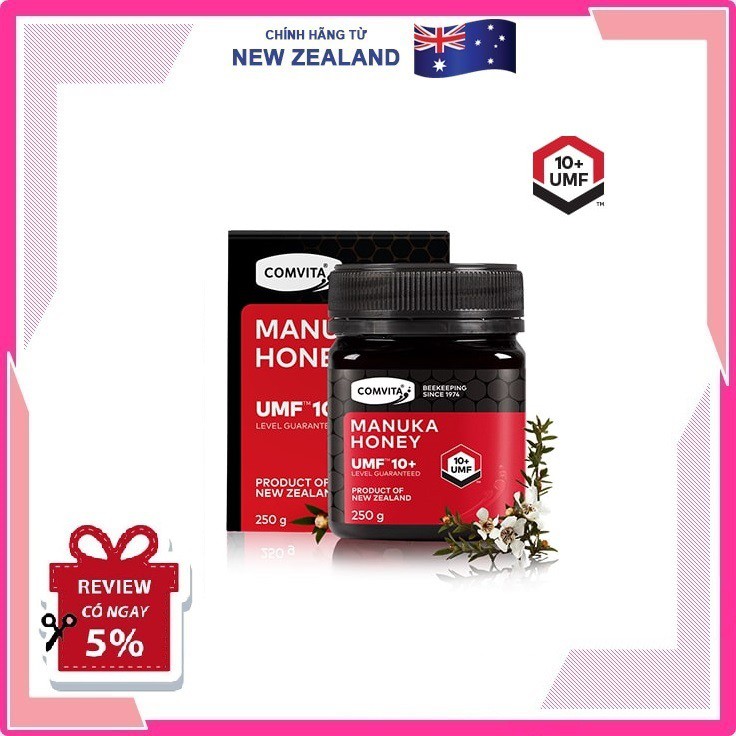 [UMF 10+] ✅ Mật Ong Manuka ComVita New Zealand Chính Hãng