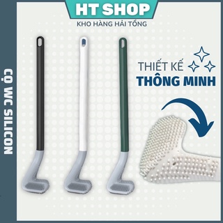 Chổi cọ toilet silicon - cọ wc nhà vệ sinh thông minh mẫu mới