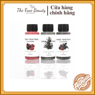 [SET MINI] Sữa Rửa Mặt Rau Củ Sủi Bọt Thải Độc Super Vegitoks Cleanser Mini