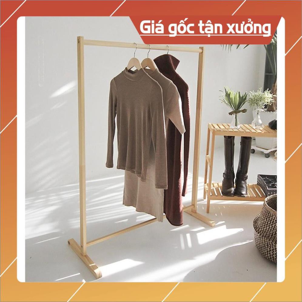 [FREESHIP- HÀNG ĐẸP] Giá Treo Quần Áo Gỗ sNoiThat.vn 1 tầng| Nội thất lắp ráp- Cây treo quần áo kiểu hàn|