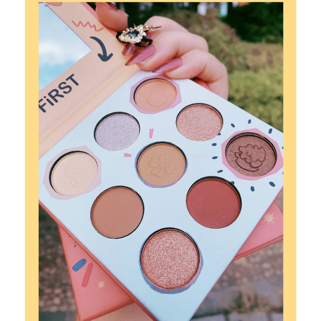 Phấn Mắt Von Gee 9 Màu Nội Địa Trung Hình Chú Sóc | BigBuy360 - bigbuy360.vn