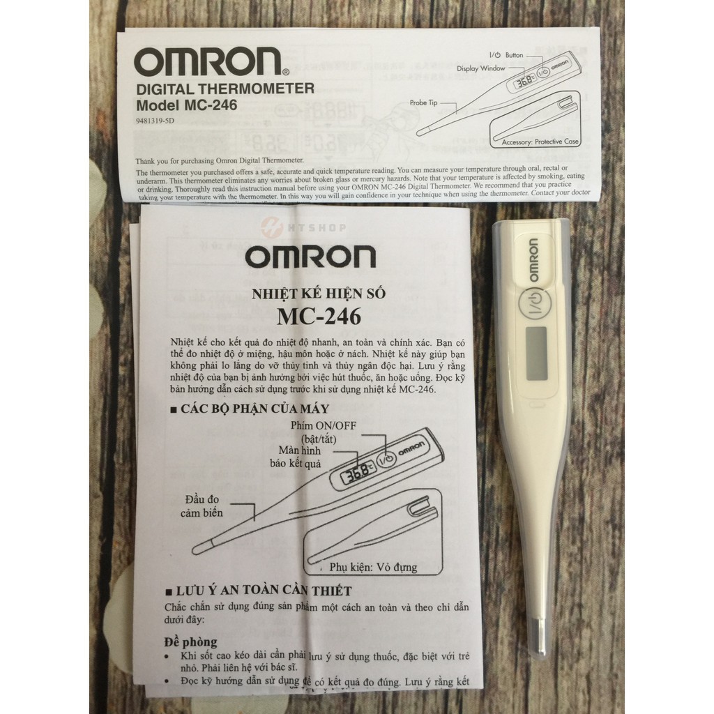 Nhiệt kế điện tử Omron MC-246