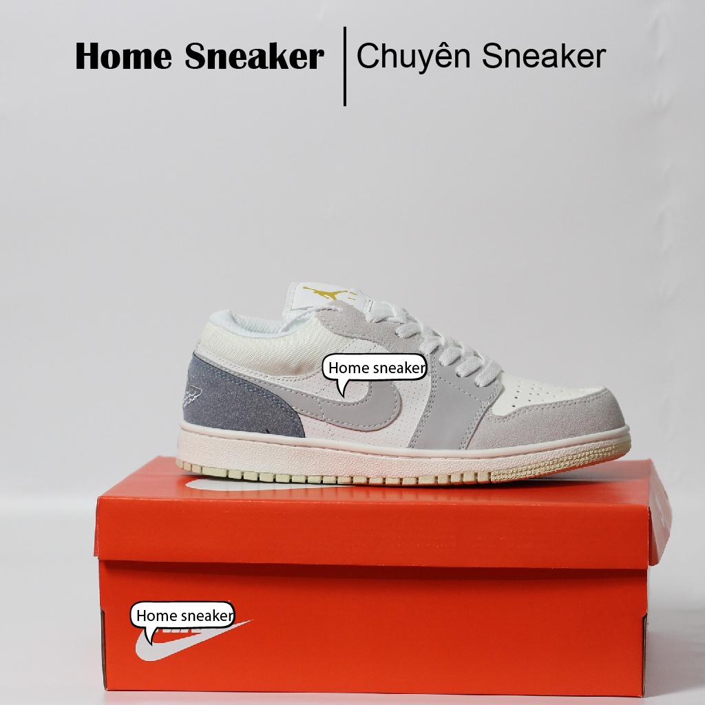 Giày thể thao nữ nam, giày sneaker JD1 PARIS LOW full box bill size 36-43