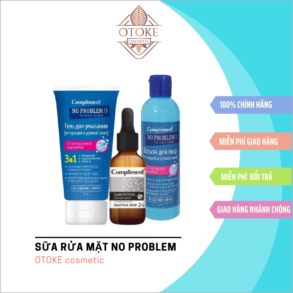 Combo 3 món Compliment srm+toner+serum