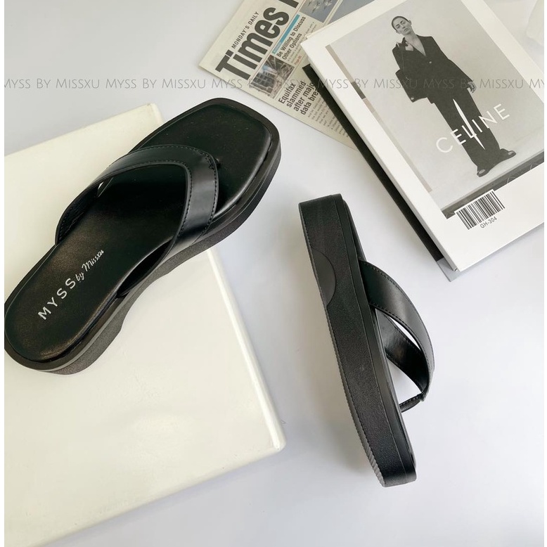 Dép kẹp xỏ ngón đế bánh mì 4 cm thời trang MYSS - SU169