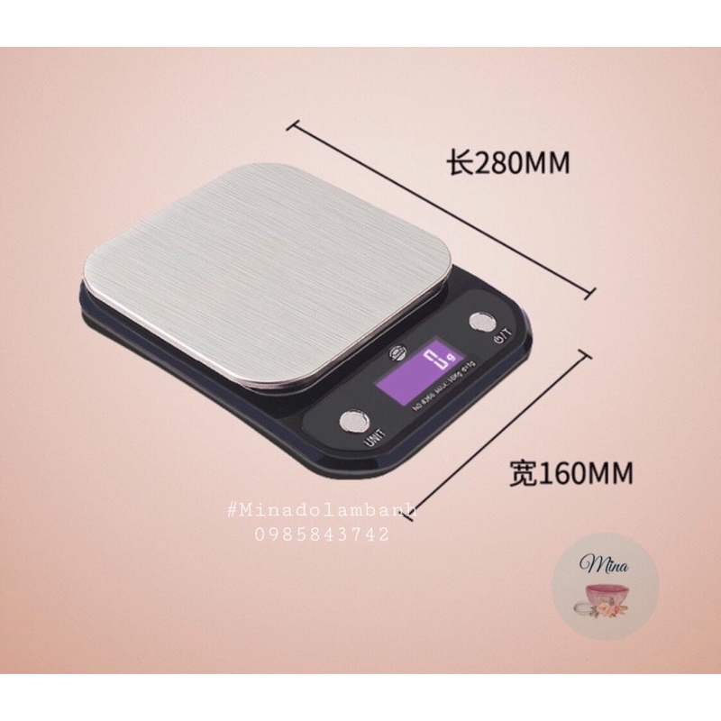 Cân điện tử Bakest WH-B28 (cân được từ 1g - 10kg)