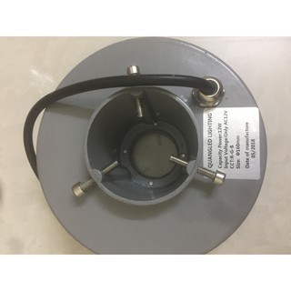 Đèn LED âm nước 9w bánh xe cho đài phun nước cảnh quan sân vườn trang trí đèn ngoài trời