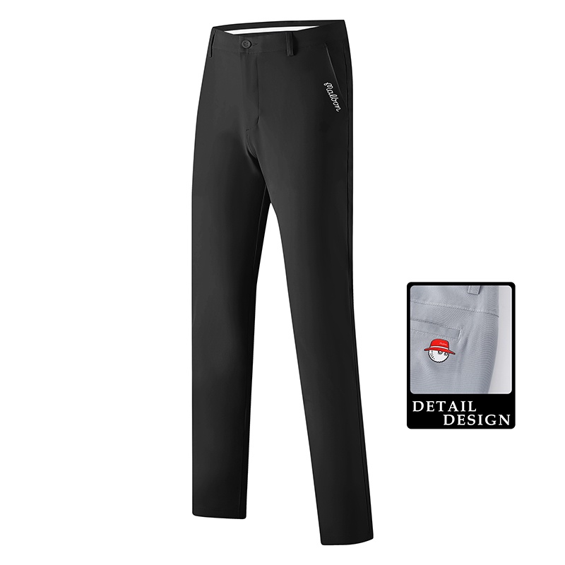 MALBON quần tây nam chơi gôn mùa hè không ủi khô nhanh quần thể thao ngoài trời quần thể thao thời trang quần áo chơi gôn