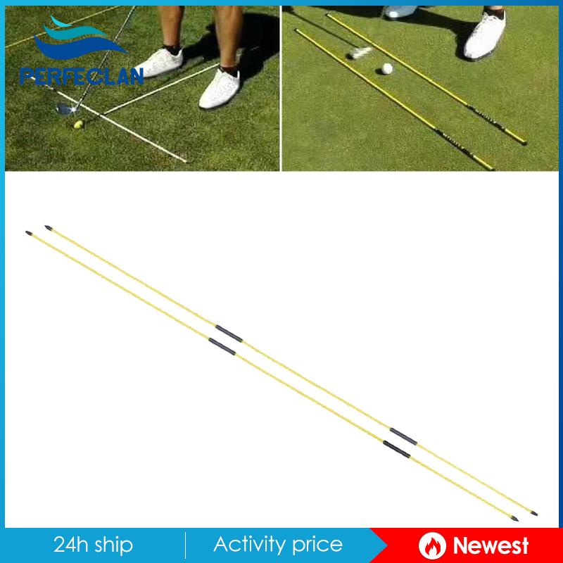 Set 2 Gậy Đánh Golf Luyện Tập Màu Đỏ