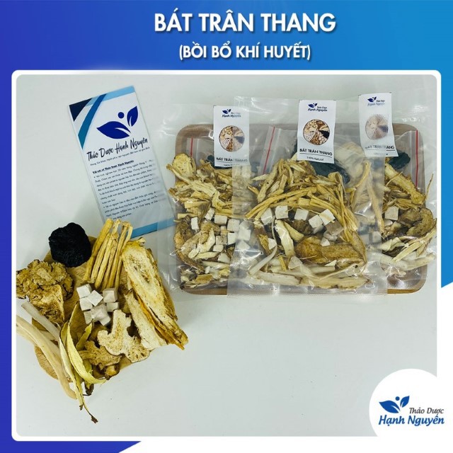 Bát Trân Thang (Xuyên Khung, Đương Quy, Thục Địa, Bạch Thược, Đẳng Sâm, Bạch Linh, Bạch Truật, Cam Thảo) - Bổ Khí Huyết