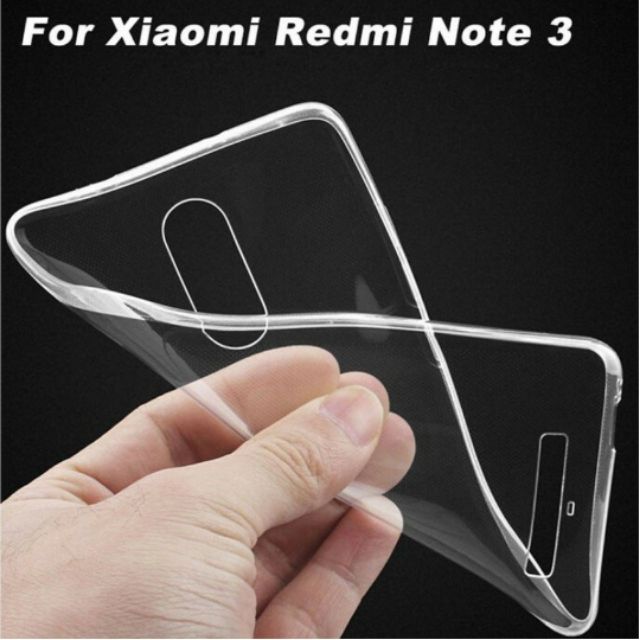Bộ 3 ốp dẻo silicon Xiaomi Redmi note 3