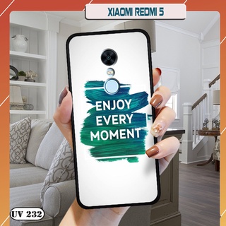 Ốp lưng nhám in hình 3D Xiaomi Redmi 5