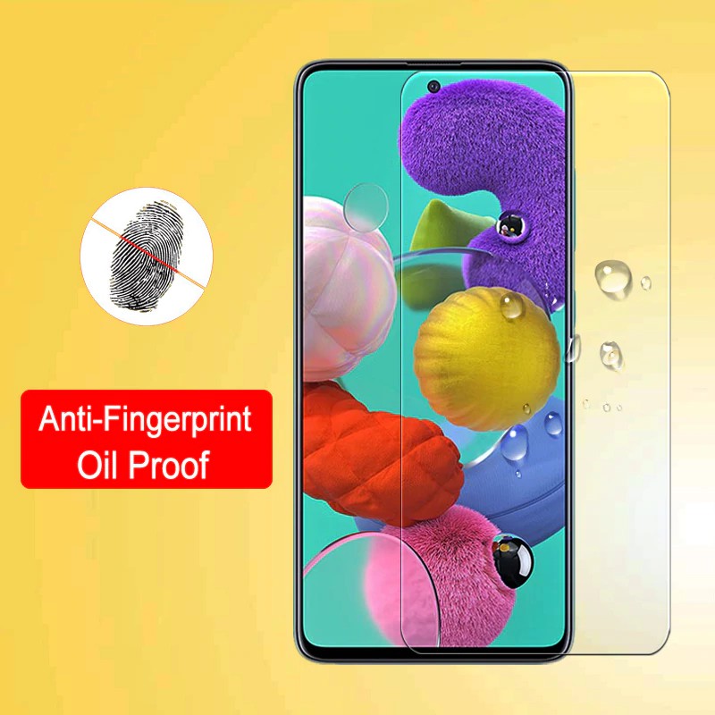 Miếng Dán Kính Cường Lực Cho Samsung A71, A51, Dán Màn Hình Samsung