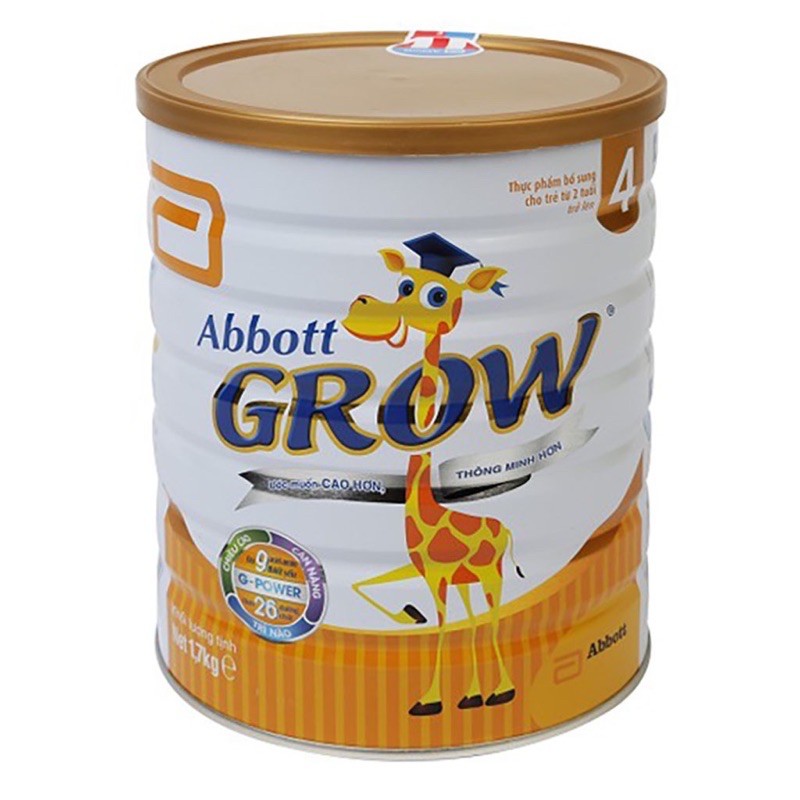 SỮA BỘT ABBOTT GROW 4 1,7(KG)