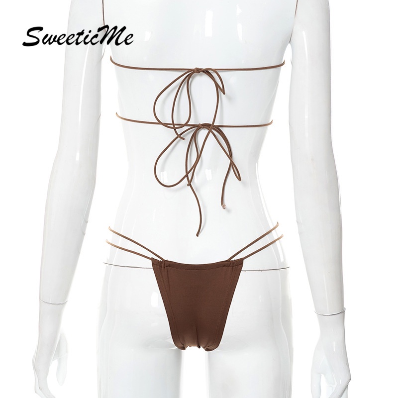 Bikini SweeticMe   Cắt Hở Rốn Gợi Cảm Mới