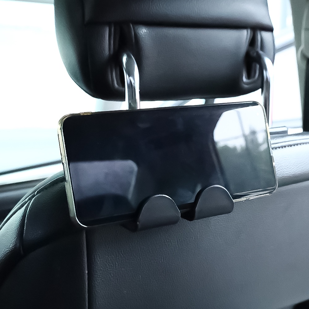 Móc Treo Điện Thoại Di Động Gắn Sau Ghế Ngồi Xe Hơi Đa Năng Sáng Tạo