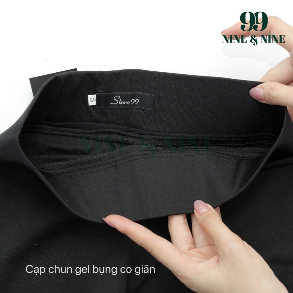 Quần Tây Nữ Ống Loe Lưng Cao /Dáng dài/ Chất UMI SỊN Co Giãn 4 chiều -SANG CHẢNHTôn Dáng
