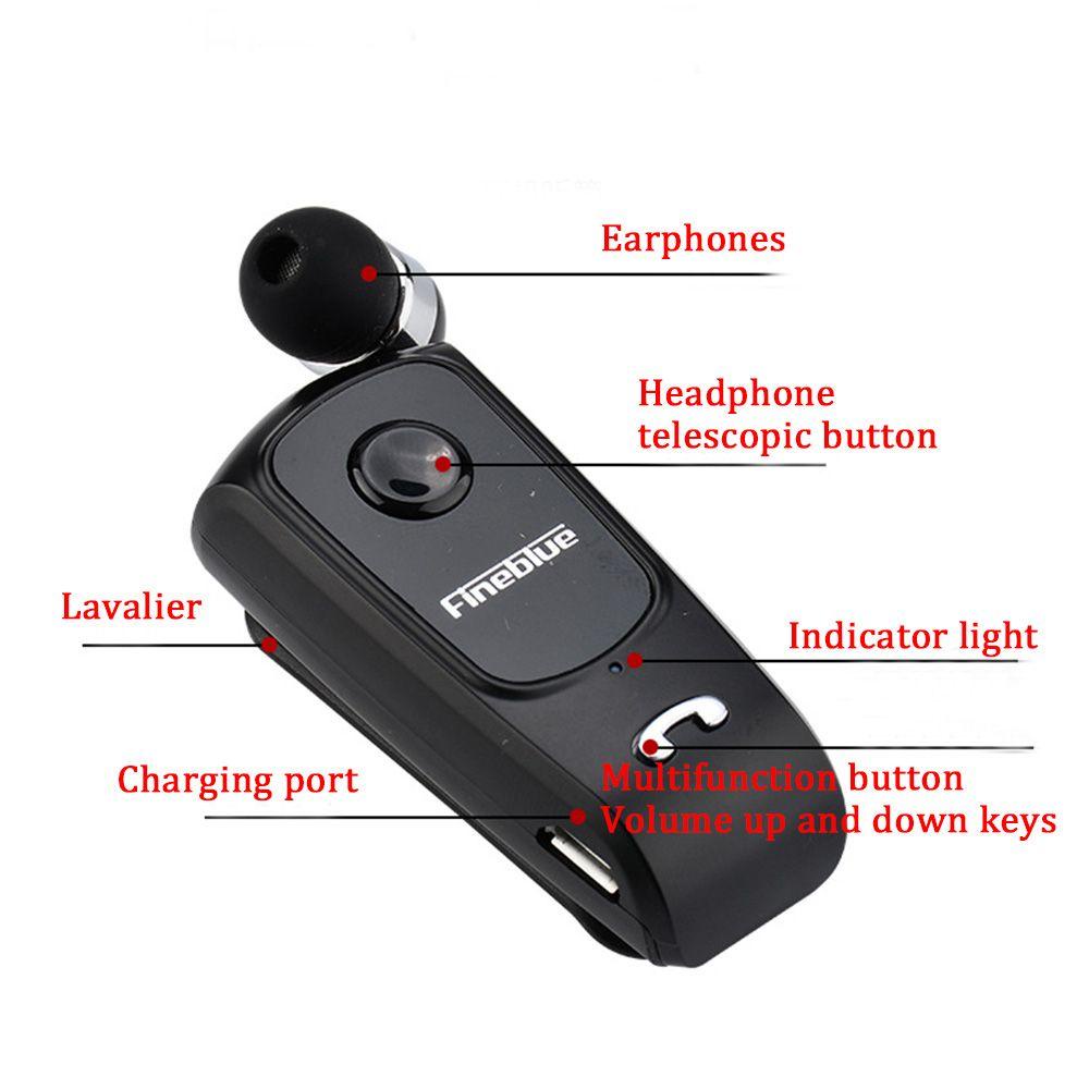Tai Nghe Nhét Tai Bluetooth Không Dây Có Báo Động Rung