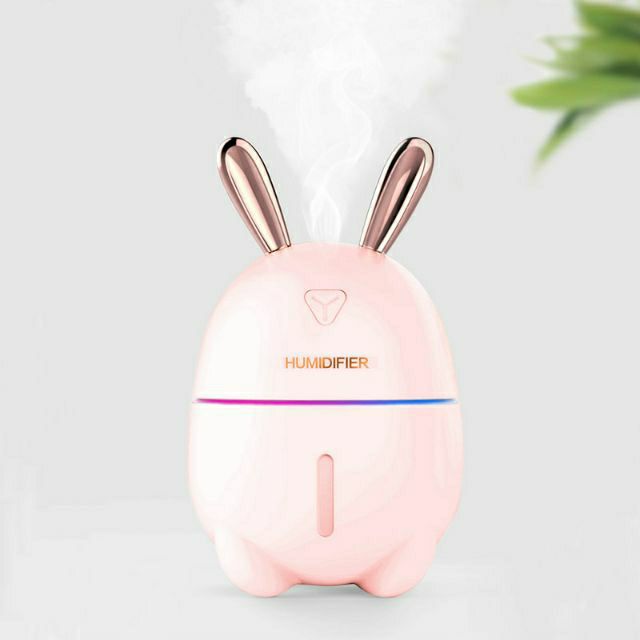 300ml Mới K9 Mini USB Máy Tạo Độ Ẩm Sáng Tạo Con (Chú) Thỏ Dễ Thương Đèn Thở Máy Tính Để Bàn Máy Hút Ẩm Máy Tạo Độ Ẩm